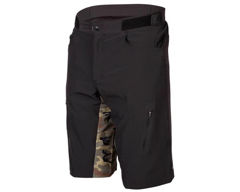 ZOIC The One Graphic Shorts (Black/Green Camo) (S)